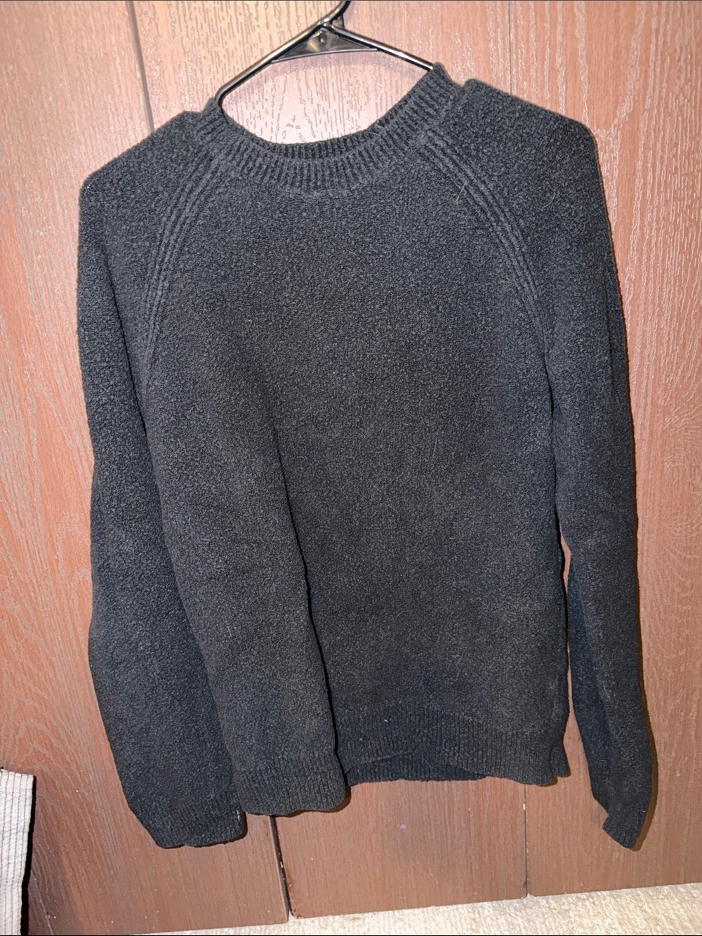 Club Monaco Men's Black Crewneck Sweater